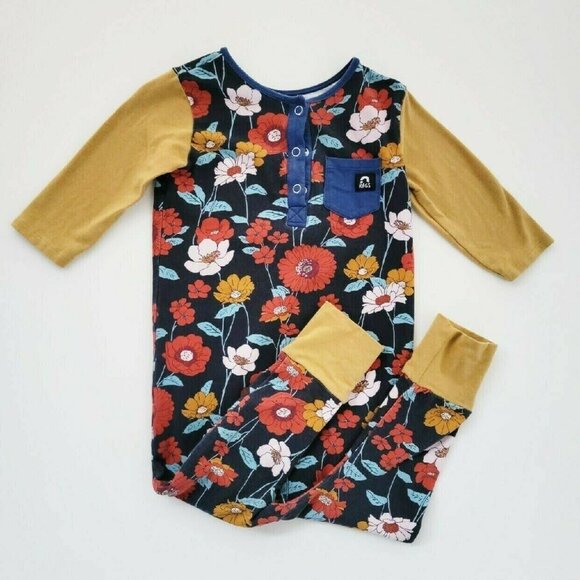 Rags Henley Pocket Romper - 2Y - Picture 2 of 4
